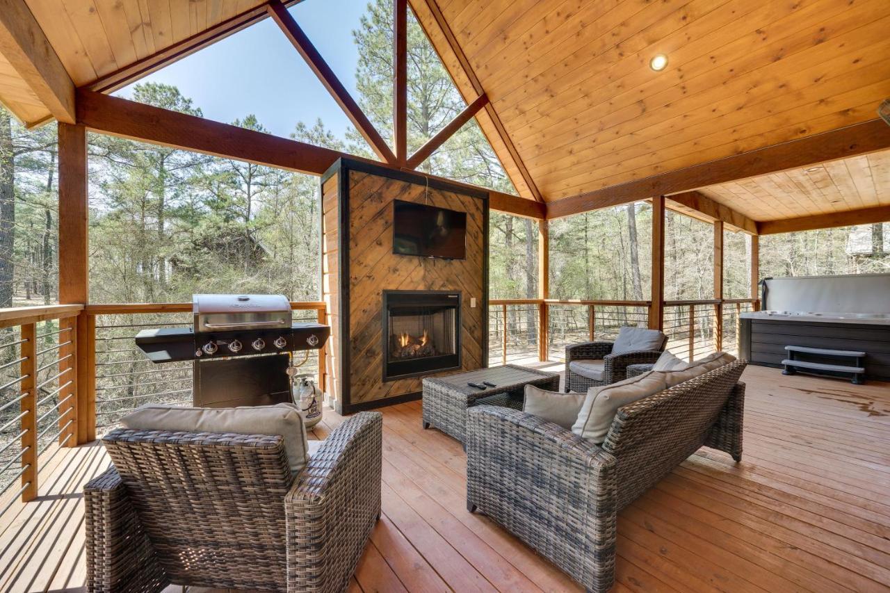 Family-Friendly Broken Bow Cabin Rental With Hot Tub Exteriér fotografie